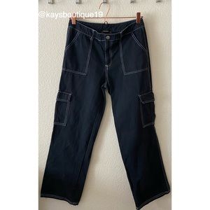 Hesperus Black Cargo Pants Size M
